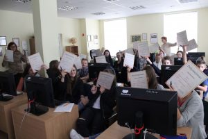 Išvyka į Birutės Baltrušaitytės biblioteką Išvyka į Birutės Baltrušaitytės biblioteką