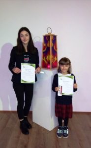 Respublikiniame mokinių/vaikų kūrybinių darbų konkurse ,,Angelo žinia“ laimėtos prizinės vietos Respublikiniame mokinių/vaikų kūrybinių darbų konkurse ,,Angelo žinia“ laimėtos prizinės vietos