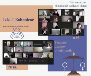 Susitikimas su lekt. I. Kalvaniene Susitikimas su lekt. I. Kalvaniene