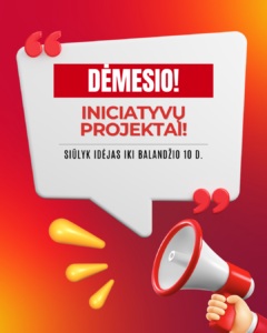 Turite idėją “Aušros” progimnazijai? Paskubėkite pateikti iniciatyvų projektą!