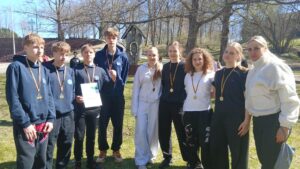 I VIETA LMŽ rajoninėse lengvosios atletikos kroso estafečių varžybose