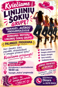 Linijiniai šokiai! Linijiniai šokiai!
