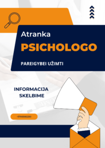 Tauragės „Aušros“ progimnazija skelbia atranką psichologo pareigybei užimti Tauragės „Aušros“ progimnazija skelbia atranką psichologo pareigybei užimti