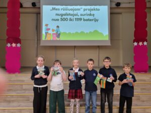 „Mes rūšiuojam” – rūpinamės aplinka kartu „Mes rūšiuojam” – rūpinamės aplinka kartu